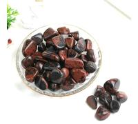 1 spécimen de gravier de quartz rose améthyste cristalline naturelle, pierre de polissage irrégulière, pierre de guérison Reiki pour aquarium et décoration intérieure - obsidienne rouge - 50 g