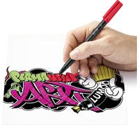 1 stylo à feuille Lumocolor 318 WP8-1 Lumocolor F perm 8St