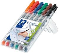 1 stylo à film Lumocolor 311 WP6, Lumocolor non-permanent S, 6 pièces
