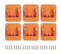 1 support à outils pour perceuses RIDGID Li-ion 18 V, organiseur mural robuste en ABS pour garage, atelier, facile à installer avec vis incluses (6 pièces)
