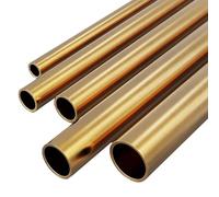 1 Tube En Laiton DIY Longueur 500 Mm Tube Rond En Laiton Diamètre Du Tube Rond 15 16 17 18 19 20 22 23 24 25 Mm(OD 22 x ID 20mm)