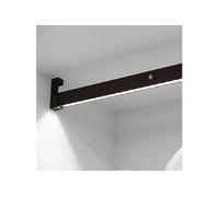 Emuca - Éclairage pour Armoire ou vestiaire, Barre de penderie avec LED réchargeable et détecteur de Mouvement, Plusieurs mesures et Couleurs (558-708mm, Anodisé Mat)