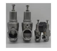 1 vanne de réduction pression d'eau en acier inoxydable 304 avec manomètre DN15-DN50 Régulateur d'eau/Vannes réduction/Vannes décharge(Without P.gauge,DN40)