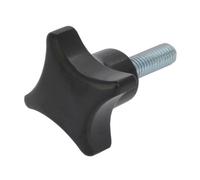 1 vis à poignée cruciforme M10 x 30 mm - poignée Ø 50mm