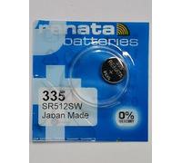 1 x 335 Renata SR512SW Batterie au Lithium