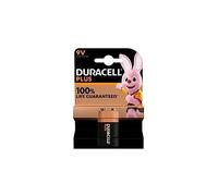 1 x Duracell 9 V Plus (1 ampoule de 1 batterie), 1 pile (6LR61/MN1604)