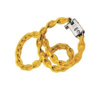 1 X + GAINE MM 5,5 L.CM 90 CHAÎNE DE SÉCURITÉ CIMENTÉE CARRÉ + CADENAS VIRO