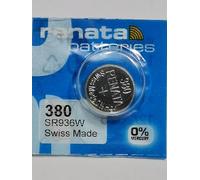 1 x Renata 380 fabriquée en Suisse au Lithium SR936 W