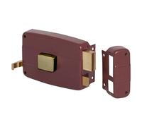 1 X SERRURE DE PORTE A APPLIQUER POUR BOIS ART. 50110 Sx-E 40