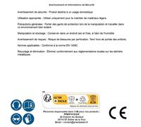 10 000 Agrafes Galvanisées O-22 - 4.5x22x0.7x1 mm - D-Work