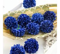 10/20/30/1000 pièces/set Boules de fleurs artificielles d'hortensia, guirlandes de chrysanthèmes, matériaux de couronne DIY, décoration pour anniversaire, rassemblement, mariage, maison, restaurant, c