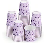 10/20/40 pièces Gobelets de fête d'anniversaire K-Pop de 9 oz, gobelets de fête à thème musical magique, gobelets jetables à motif d'énergie violette pour la décoration de fête d'anniversaire de chant