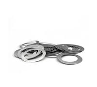 10/20/50pcs Thickness 0.1mm Stainless Steel Flat Washer Ultra Thin Gasket High Precision Adjusting Gasket M3-M20 Thin Shim (Size : 6x8x0.1 (50Pcs))
