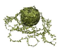 10/20 mètres artificielle petite feuille corde fleur couronne plante vigne maison mariage Festival salle centres de table jardin extérieur offre spéciale vert