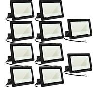 10*200W Projecteur LED,spot led extérieur 20000LM Super Brillant Projecteur LED Exterieur IP66 Etanche Projecteur Exterieur Led 6500K Blanc Froid Projecteur Led pour Garage, Jardin, Terrace, Cour