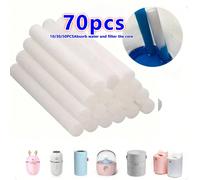 10/30/50/70 pièces, Bâton d'éponge de remplacement d'humidificateur pour humidificateur USB, diffuseur d'arôme, nébuliseur, humidificateur d'air. Filtre d'humidificateur universel - Filtre de diffuseu