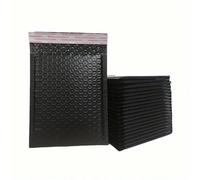 10/30 pièces Enveloppes à bulles, enveloppes matelassées à bulles, sac d'emballage en film coextrudé noir imperméable avec sac d'enveloppe à bulles composite mat. Pour les petites entreprises, les env