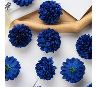 10/30 pièces/set Hortensia artificiel, boule de ping-pong, fleurs de chrysanthème pour boîte-cadeau DIY, couronne, décoration de maison, décoration de mariage, corsage de poignet de mariée et demoisel