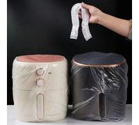 10/50/100 pièces Housse de protection anti-poussière universelle en plastique transparent, convient pour micro-ondes, ventilateur électrique, cuiseur à riz, plaque de cuisson, micro-ondes, décoration 