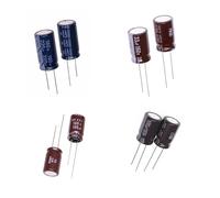 10/50/100Pcs/Lot 160V 6.8uF DIP High Frequency Aluminum Electrolytic Capacitor AUOQKQUT(100PCS)