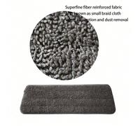 10/8/5/4/3/2/1 Pièce Tampons de rechange pour balai en microfibre tissée épaissie, structure double face : fabriqués en polaire de microfibre, améliorant la capacité de nettoyage, retient l'eau sans f