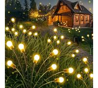 10/8/6 LED solaire luciole lumière extérieure étanche fête de mariage ornement jardin pelouse chemins décoration solaire guirlande lumières