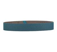 10 bandes abrasives 40 x 760 mm, P60, corindon de zirconium, meuleuse de tubes Metabo - 626305000