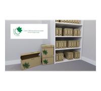 10 Boite D'Archivage Fast Nature Line D8 Manuel Ecru