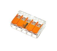 10 bornes enfichables WAGO Compact 5x 0,2-4 mm² avec levier