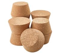 10 bouchons en liège naturel, de 59 à 79 mm, coniques, d'une épaisseur de 39 mm, pour bouteilles et bocaux