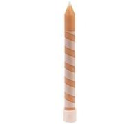 10 bougies anniversaire éclat avec bobèches 7.8cm - générique bga1015 Gris G
