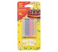 10 Bougies Magique - Bougie Anniversaire