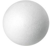 10 boules en polystyrène 6cm - générique 3302200 Blanc G