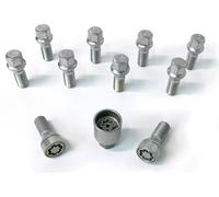 10 boulons de roue H&R M14x1,25 M14 40 mm SW17 17 mm 14254001SET