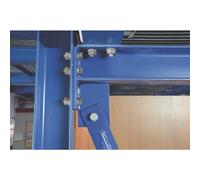 10 boulons hexagonaux en acier zingué brillant BZP Suki M10 x 100mm