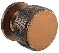 10 boutons de meubles anciens en laiton, poignées d'armoire cannelées, poignées de cuisine vintage, boutons de tiroir en aluminium, poignées de porte de commode, boutons pour armoires et penderies