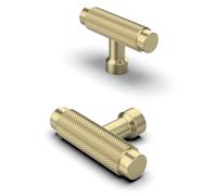 10 boutons de meubles en laiton, boutons d'armoires, boutons de tiroirs, poignées modernes pour meubles en bois massif, ferrures pour portes et cuisines, poignées à un trou pour armoires et penderies