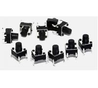 10 boutons tactiles 6 x 6 x 7 mm circuit micro mini switch interrupteur commutateur bouton PCB sd