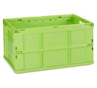 Relaxdays Lot de 10 boîtes de transport pliables
