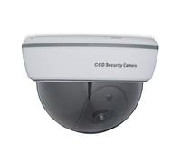 10 caméras factices, voyant LED clignotant, pour l'intérieur et l'extérieur, dissuasion contre les cambrioleurs, caméra de surveillance factice, blanche
