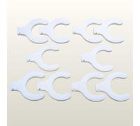10 clips de fixation compatibles avec Kermi ZK00940001 V2