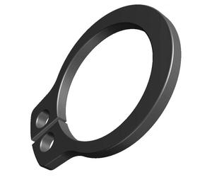 10 clips de retenue en C, diamètre extérieur 15 mm, en acier au carbone, norme DIN 471 (lot de 10)