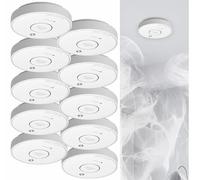 10 détecteurs de fumée sans fil interconnectables RWM-470