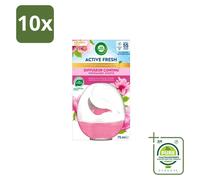 10 diffuseurs d'ambiance Air Wick Deco Sphere, parfum Magnolia et cerisier, contenance : 75 ml, lot de 10