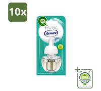10 diffuseurs électriques Air Wick, recharges Pure Nenuco, 19 ml - Lot de 10