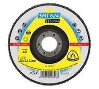 10 disques/plateaux convexes à lamelles zirconium SUPRA SMT 624 D. 150 x 22,23 mm Gr 40 - 322778 G