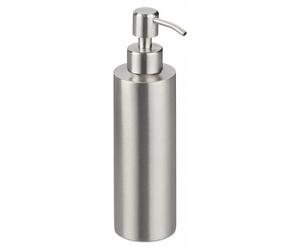 10 distributeurs de savon rechargeables, pour salle de bains, WC et cuisine, distributeurs de savon liquide à pompe, en acier inoxydable brossé, 300 ml, argent