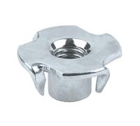 10 écrous à frapper à 4 griffes Easyfix M6 x 9mm