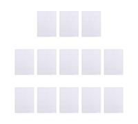 10 Ensembles Étiquettes Nominatives Autocollantes Lavables | Surface en Tissu, Bords Lisses, Adhésif Intégré, Usage Domestique Mur et Réfrigérateur