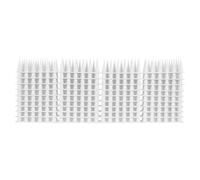 10 Ensembles Pointe de Clôture en Plastique Anti-Pigeons, Lot | Bande Répulsive pour Toits et Cheminées, Haute Densité, Empêche L’escalade, Usage Extérieur